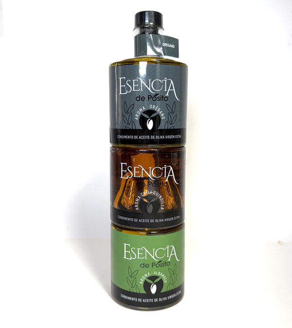 Pack condimentos de Aceite de Oliva Virgen Extra con aromas